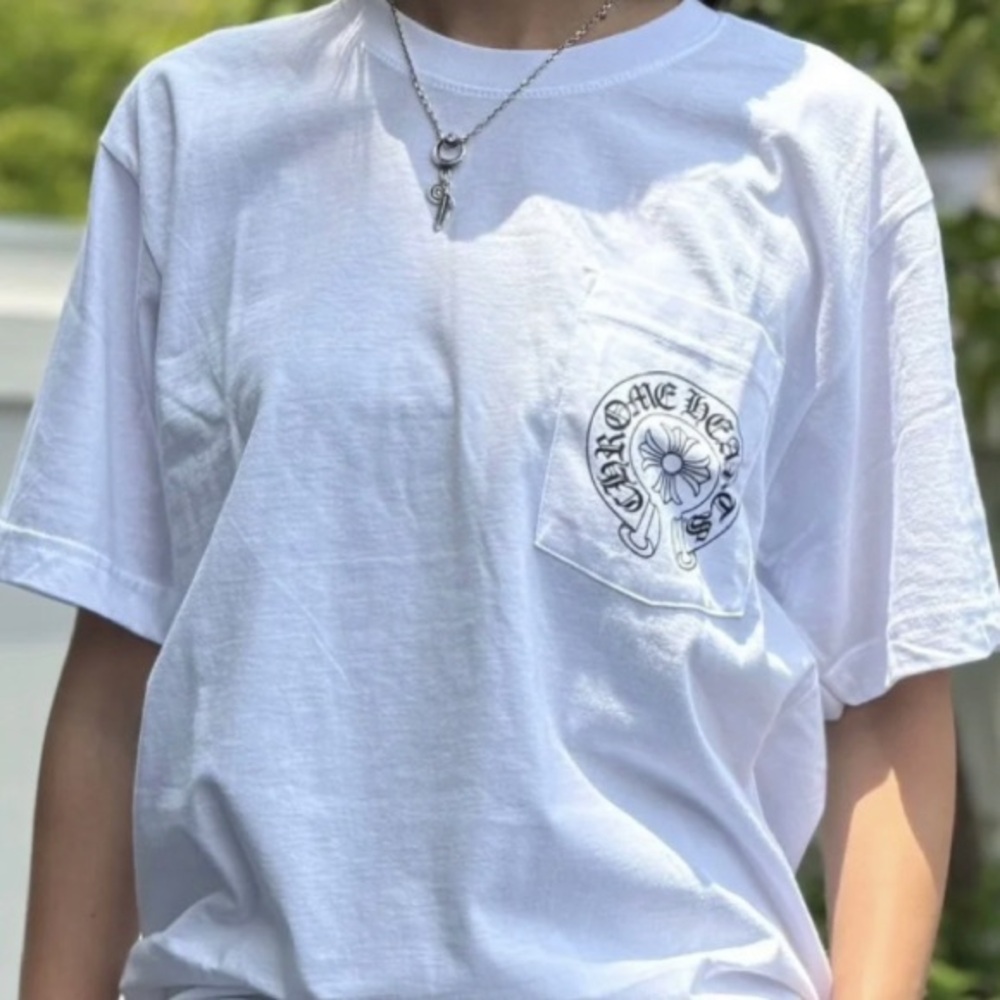Chrome Hearts Horseshoe Logo Pocket Tee
